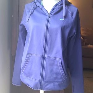 Nike jacket purple/blue size medium